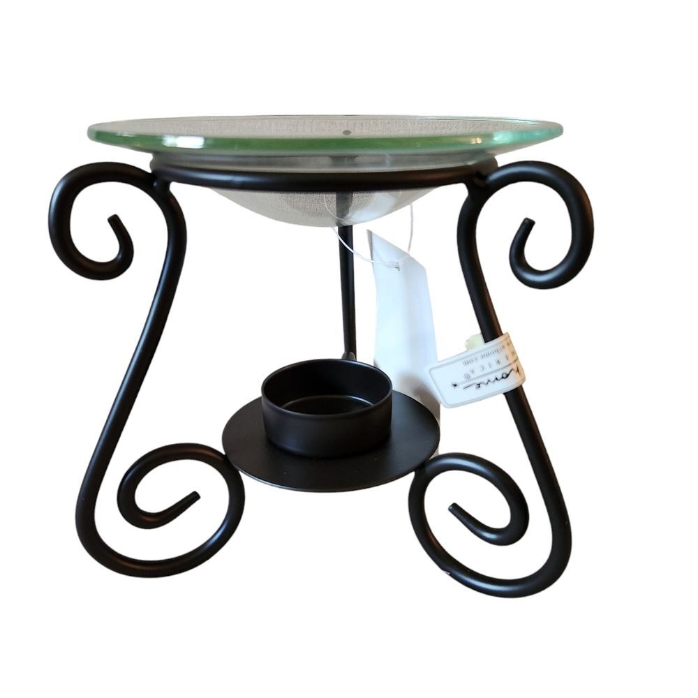 At Home America The Hampton Collection: Diffuser -- Glass And Metal -- NEW in bo